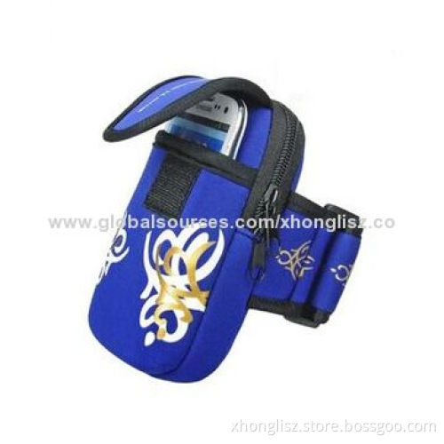 Neoprene fabric arm holder, it's convenient for sporting/personal organizer/OEM designs are welcome